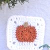 Granny square citrouille