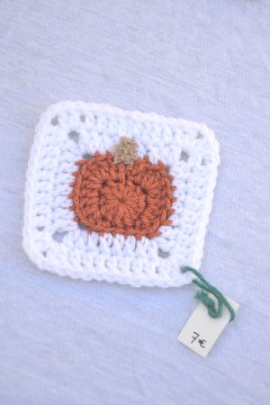 Granny square citrouille